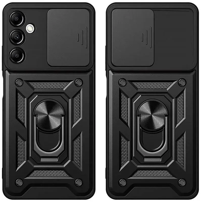 Чохол Ummi Camshield Serge Ring для Samsung Galaxy A16 4G/5G Чорний/Black - фото 2
