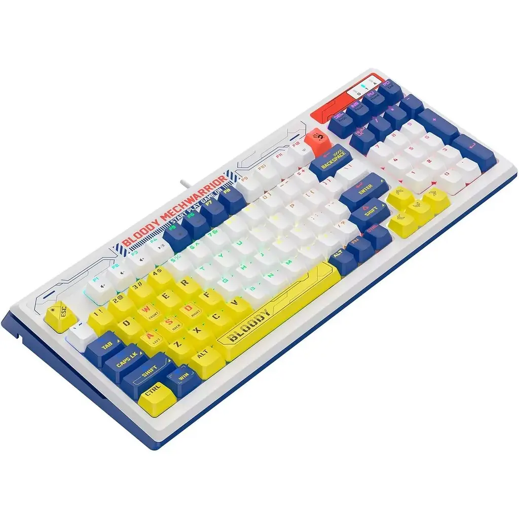 Клавиатура Bloody A4Tech B950 RGB LK Libra Switch Warrior Blue (B950 RGB Warrior Blue) (B950 RGB (Warrior Blue)) - фото 6
