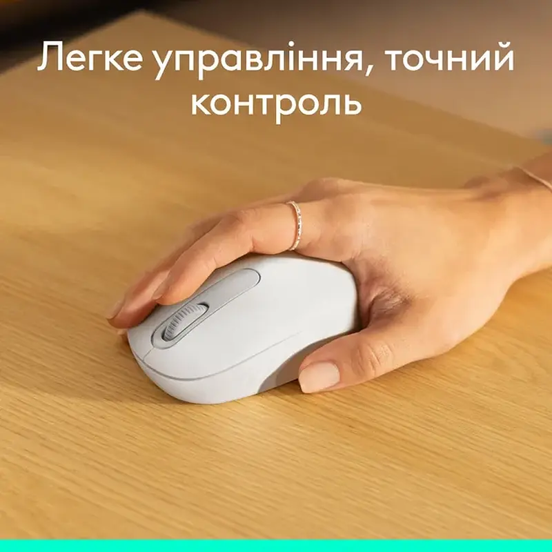 Миша LOGITECH M196 Offwhite 910-007460 - фото 5