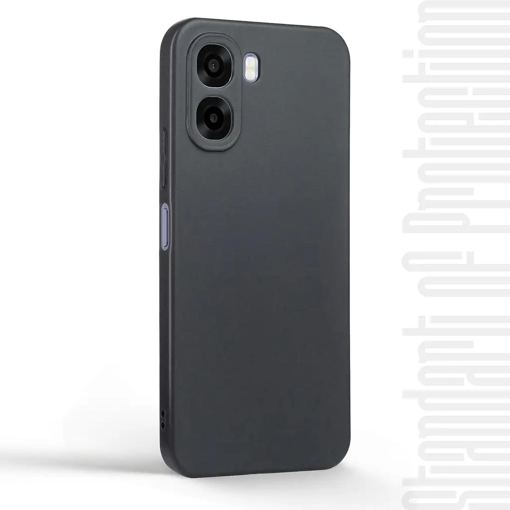 Чехол-накладка для смартфона OPPO A6X 4G/A6K 4G противоударный, силиконовый, термополиуретановый (ТПУ), с защитой камеры и корпуса, черный, защита всего корпуса, ArmorStandart (ARM90144) - фото 2