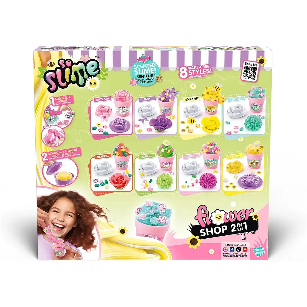 Набір для творчості Canal Toys Slime DIY Фабрика Квітковий бутік (SSC448) - фото 5