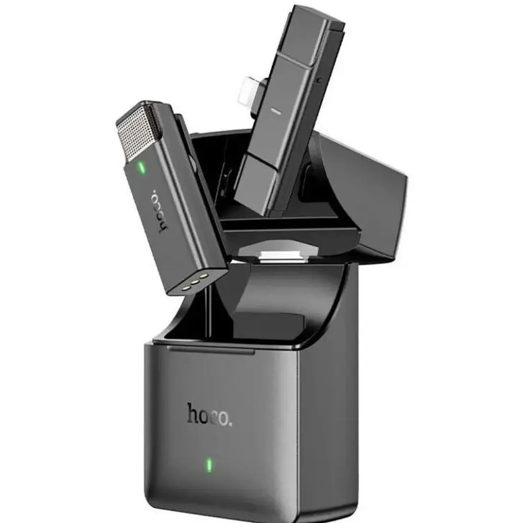 Микрофон XPRO WK V30 Lightning беспроводной черный (MAW-45410_844) - фото 2