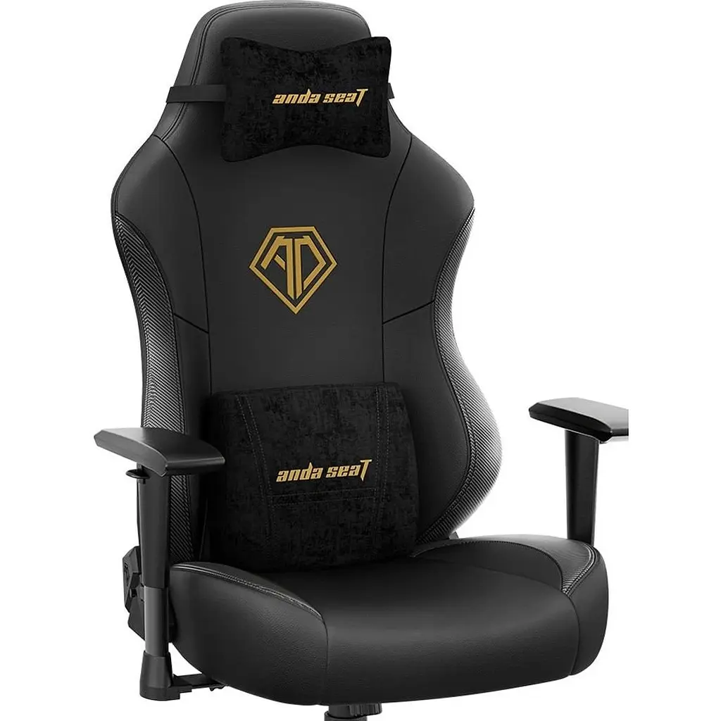 Геймерське крісло Anda Seat Phantom 3 L Black & Gold [AD18Y-06-B-PVC] [108603] - фото 5