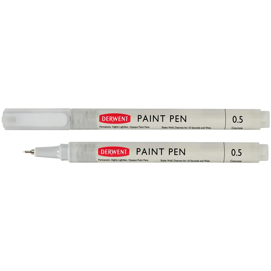 Набір кольорових ручок PAINT PEN PALETTE №4, 5шт Derwent - фото 3