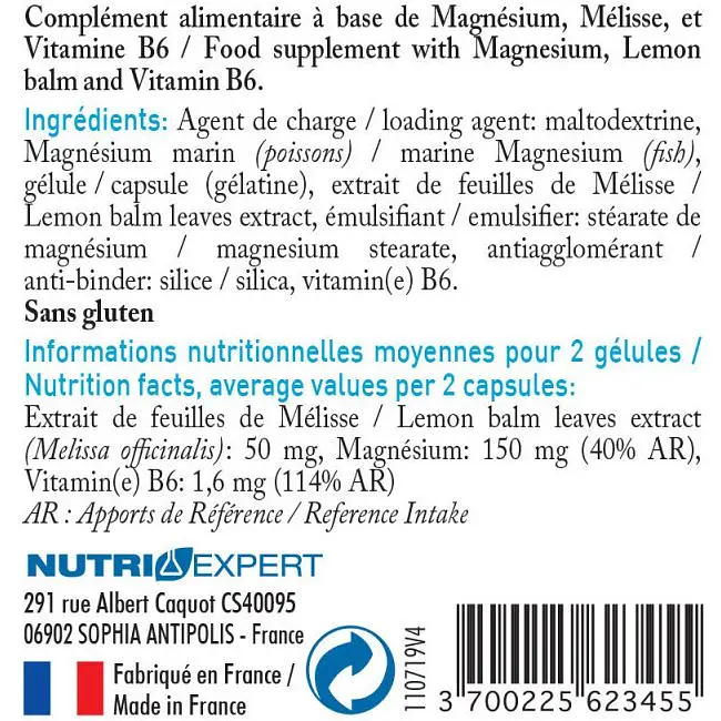 Комплекс Nutriexpert Морський магній В6+ 60 капсул - фото 2