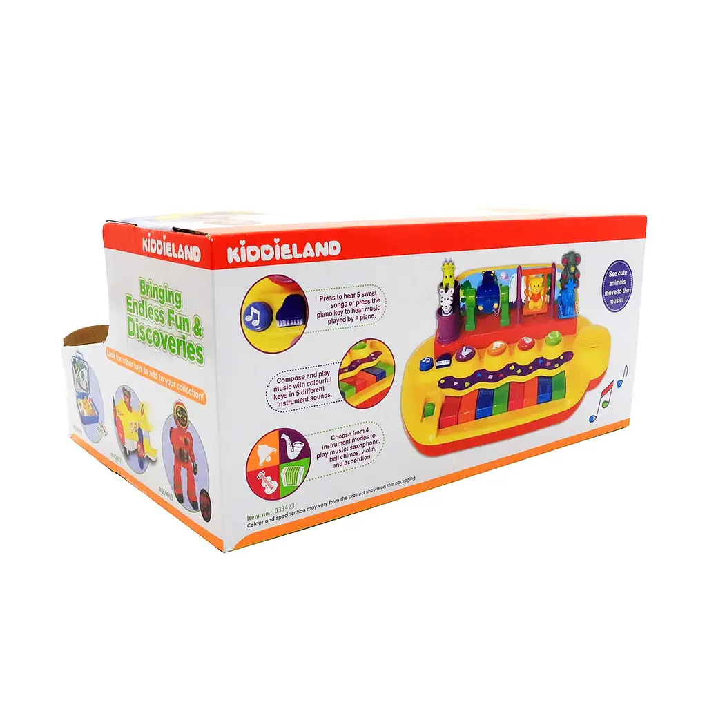 Піаніно Kiddieland Звірята на гойдалці (033423) - фото 7