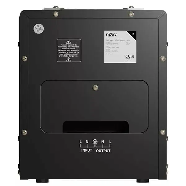 Стабілізатор напруги Njoy Alvis 5000 (AVRL-5005TAL-CS01B) AVR 3000 Вт (Alvis 5000) - фото 4