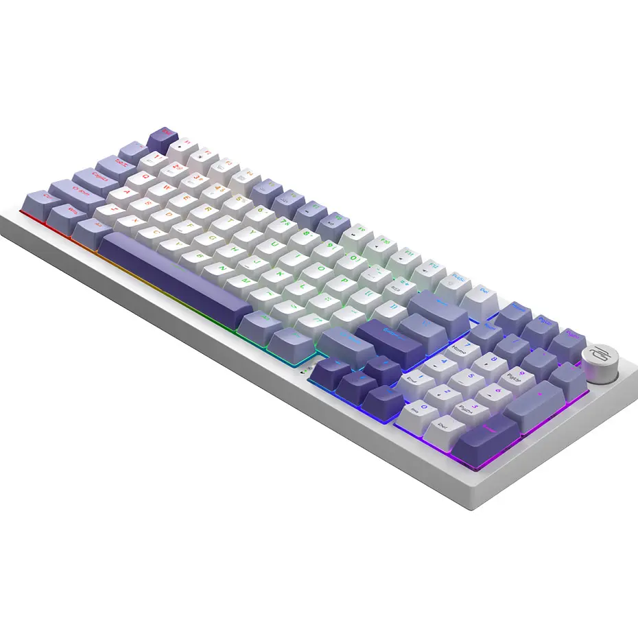 Клавиатура Proove Gaming Slicker White (EN + UA) (WKSL00022402) [115654] - фото 3