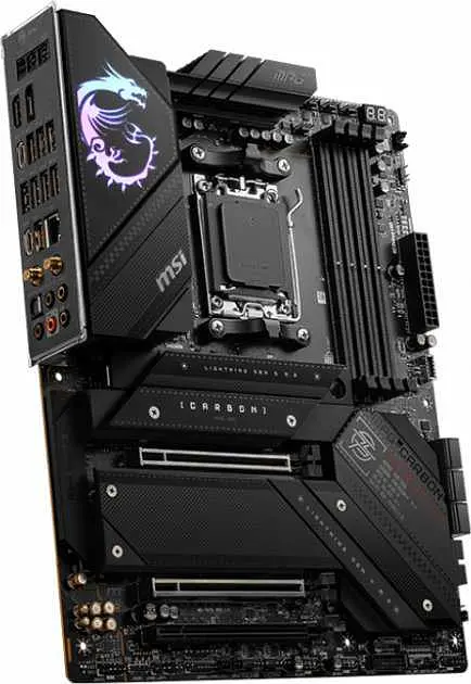 Материнська плата MSI MPG X670E CARBON WIFI (MPG X670E CARBON WIFI) (Socket AM5, AMD X670, ATX) Б/в - фото 3