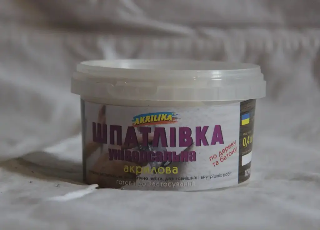 Шпаклівка Akrilika універсальна 0.4 кг - фото 2