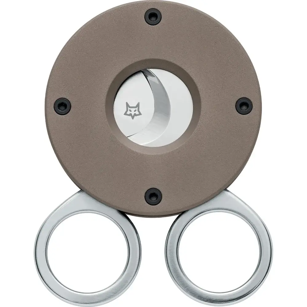 Ніж для сигар Fox The Circle Anodized Aluminium Bronze