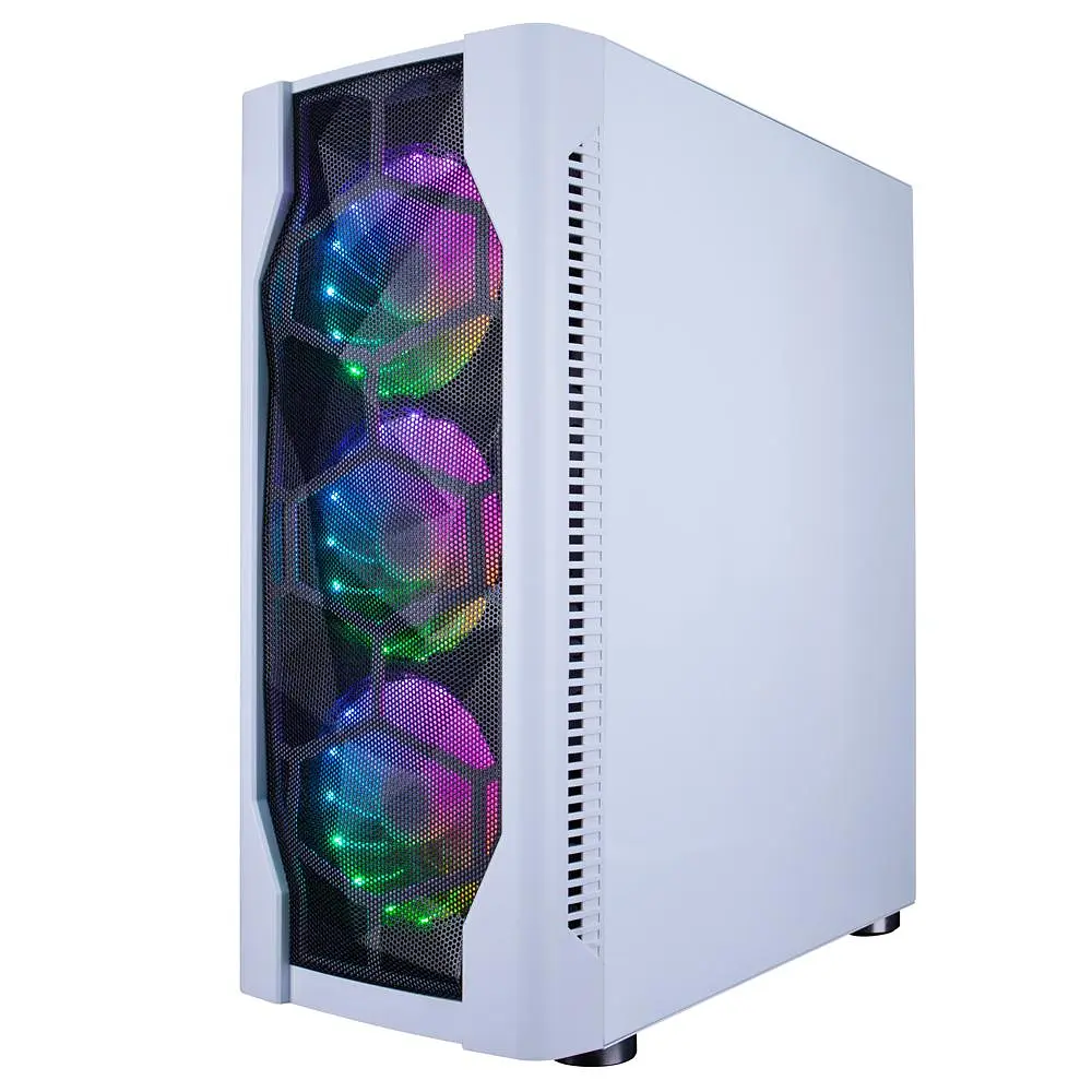 Корпус 1stPlayer D4-WH-4F1-W White без БП (D4-WH-4F1-W) - фото 3