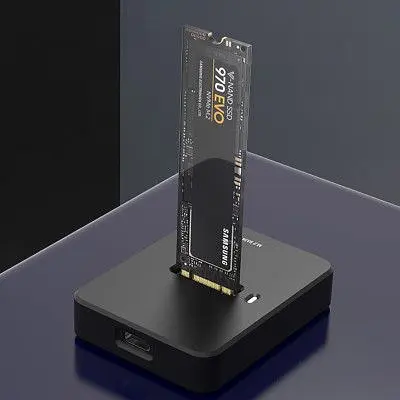 Док-станція для накопичувачів Gembird USB Type-C M.2 SATA NVME SSD (DD-U3M2) - фото 5