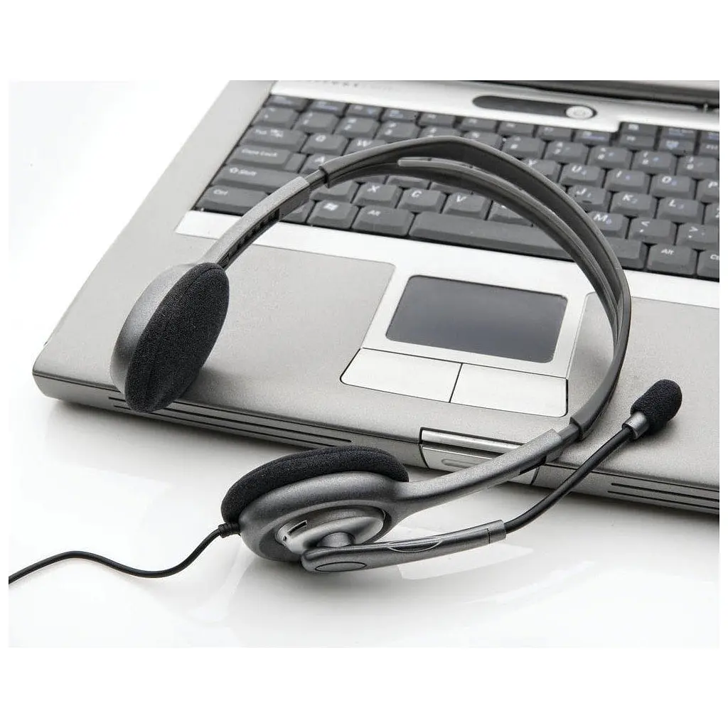 Навушники Logitech H111 Stereo Headset with 1*4pin jack (981-000593) - фото 5