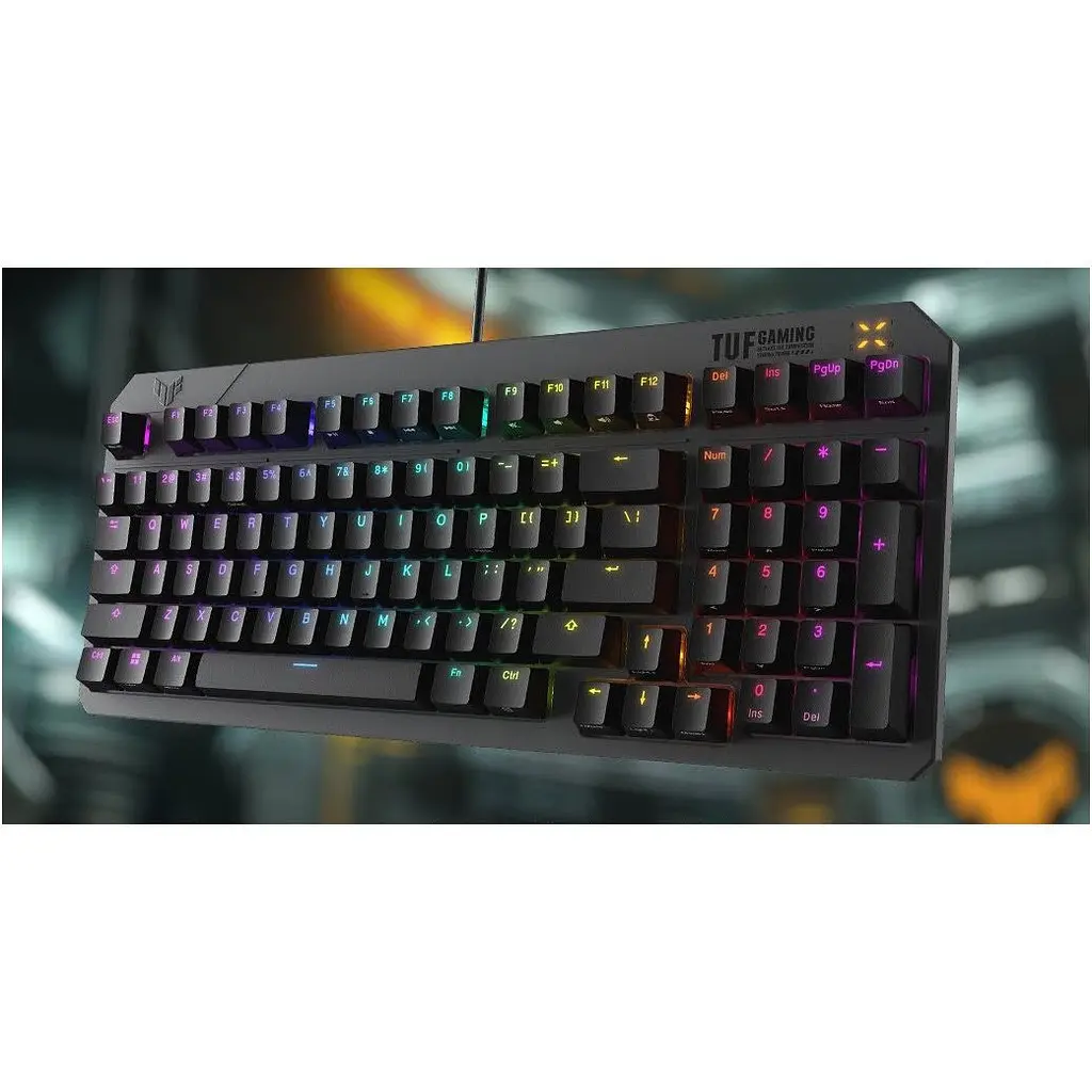 Клавіатура Asus TUF Gaming K3 Gen II Optical-Mech Switch Black 90MP0390-BKMA00 [116085] - фото 9