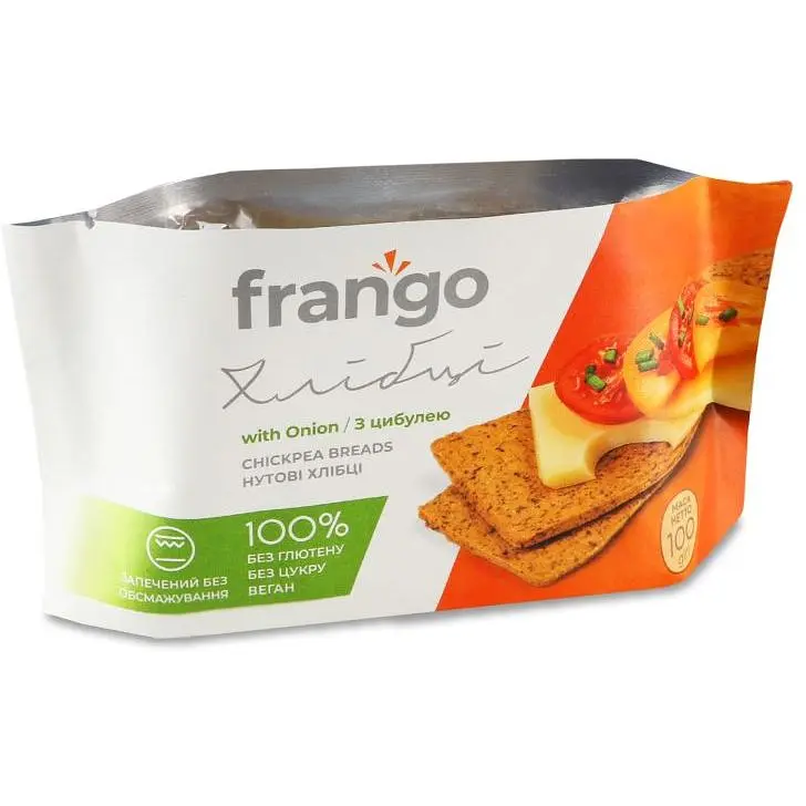 Хлібці Frango з цибулею 100 г - фото 2
