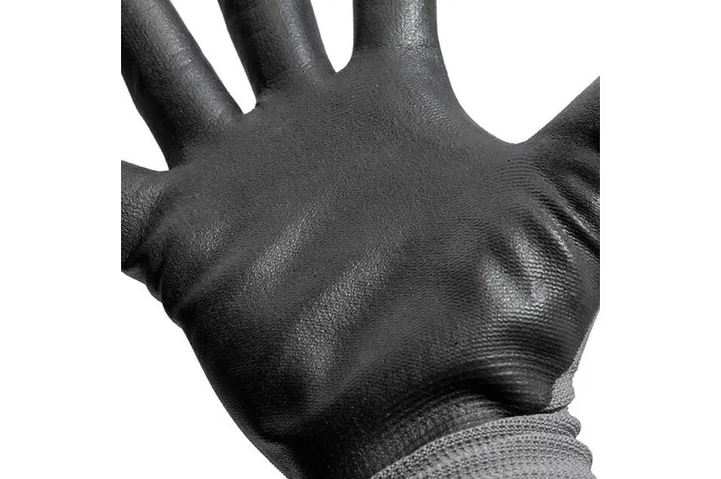 Рукавички робочі захисні Intertool нітрилові 10" сірі (в упаковці 3 шт.) - фото 3