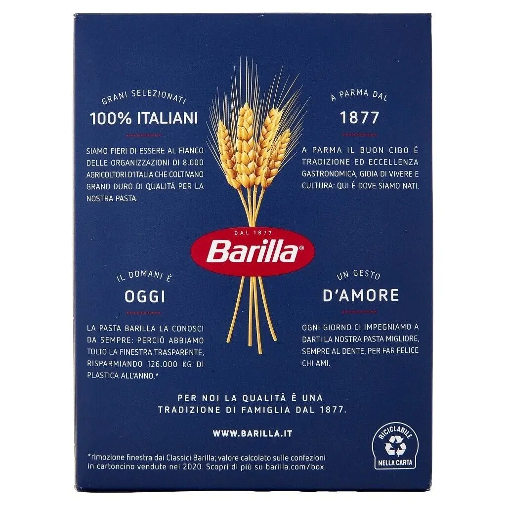 Макаронні вироби Barilla Conchiglie Rigate №93 500 г - фото 6