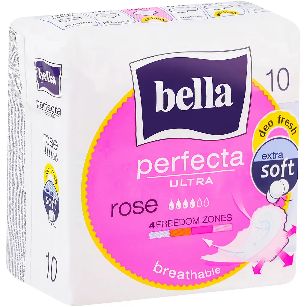 Гігієнічні прокладки Bella Perfecta Ultra Rose deo fresh 10 шт.