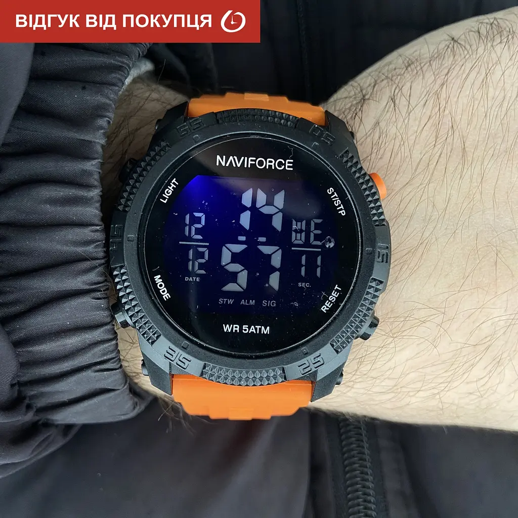 Годинник Naviforce Europe Orange - фото 13