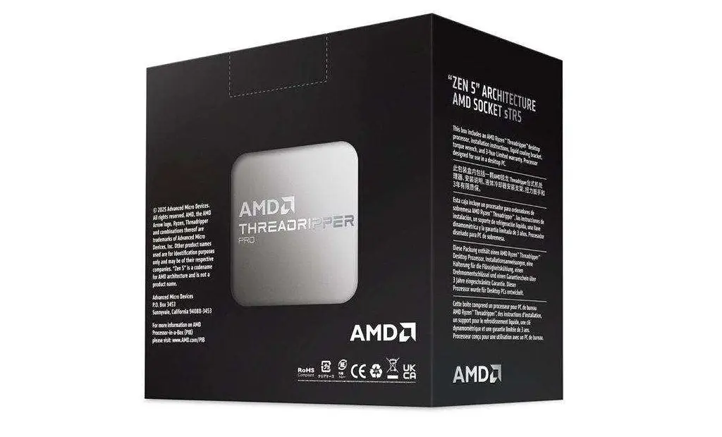 Процессор AMD Ryzen Threadripper PRO 9965WX (100-100000724WOF) - фото 2