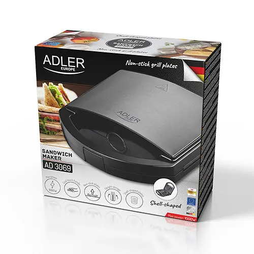 Бутербродниця Adler AD 3069 - фото 9