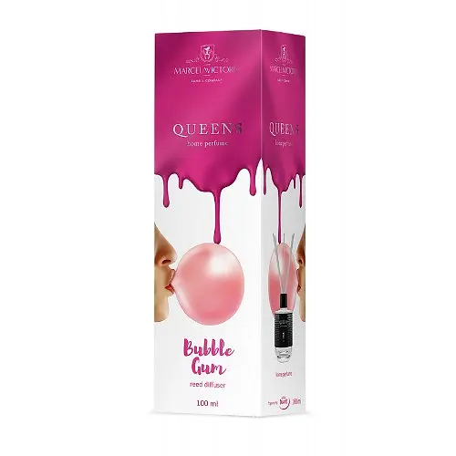 Ароматизатор рідкий для дому/офісу Tasotti "Car & Home" QUEENS White 100ml Bubble Gum