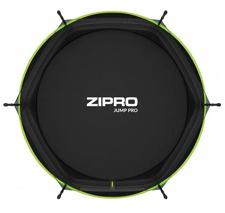 Батут із внутрішньою сіткою Zipro Jump Pro 10 футів 312 см чорно-зелений (5902659840677) - фото 8