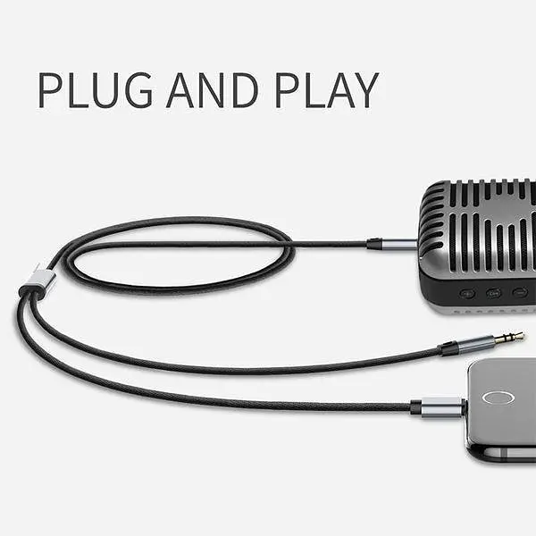 Перехідник Lightning to AUX 3.5 мм male Apple Adapter Baseus L33 - фото 4