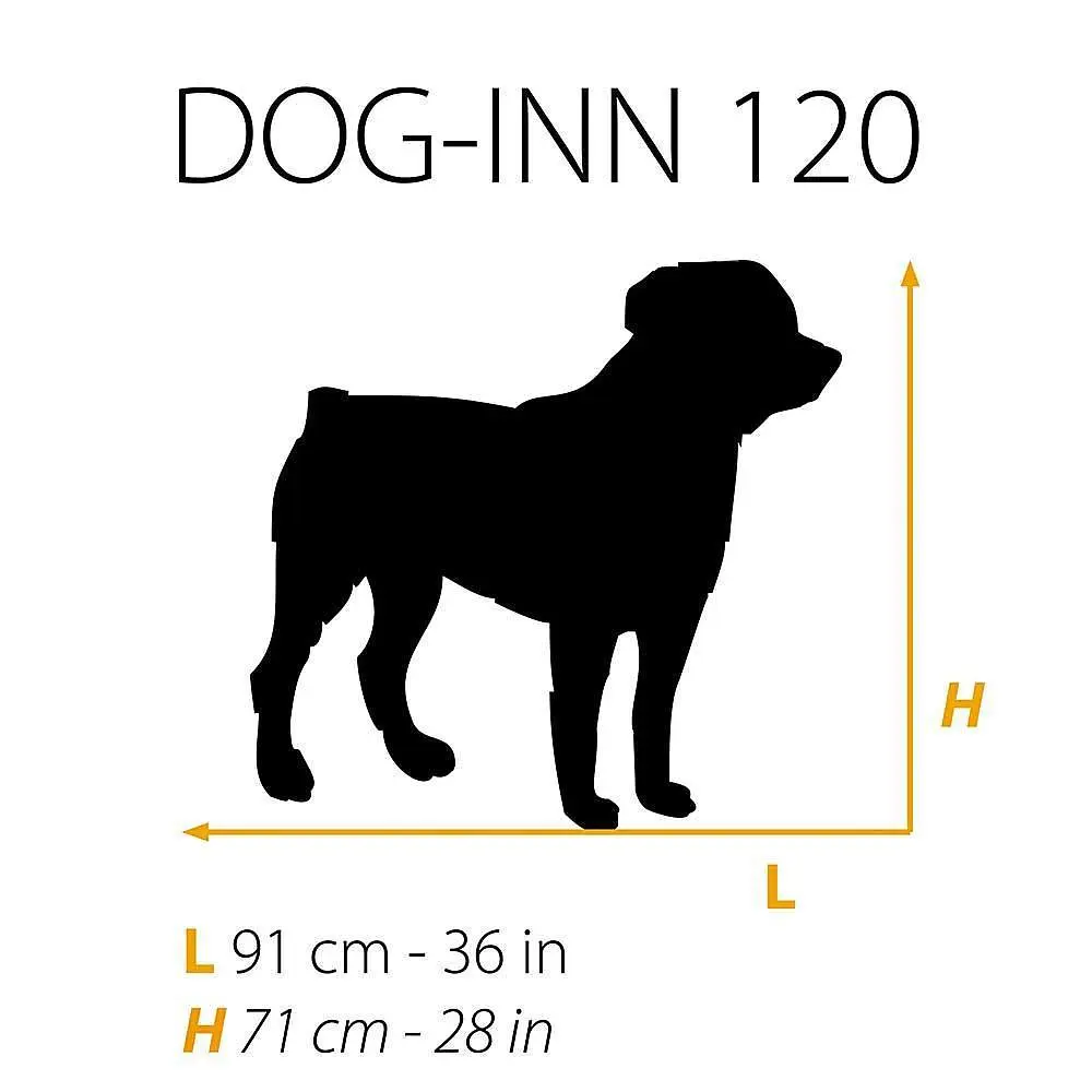 DOG-INN ferplast вольєр манеж клітка будка для собак двох дверна - фото 2
