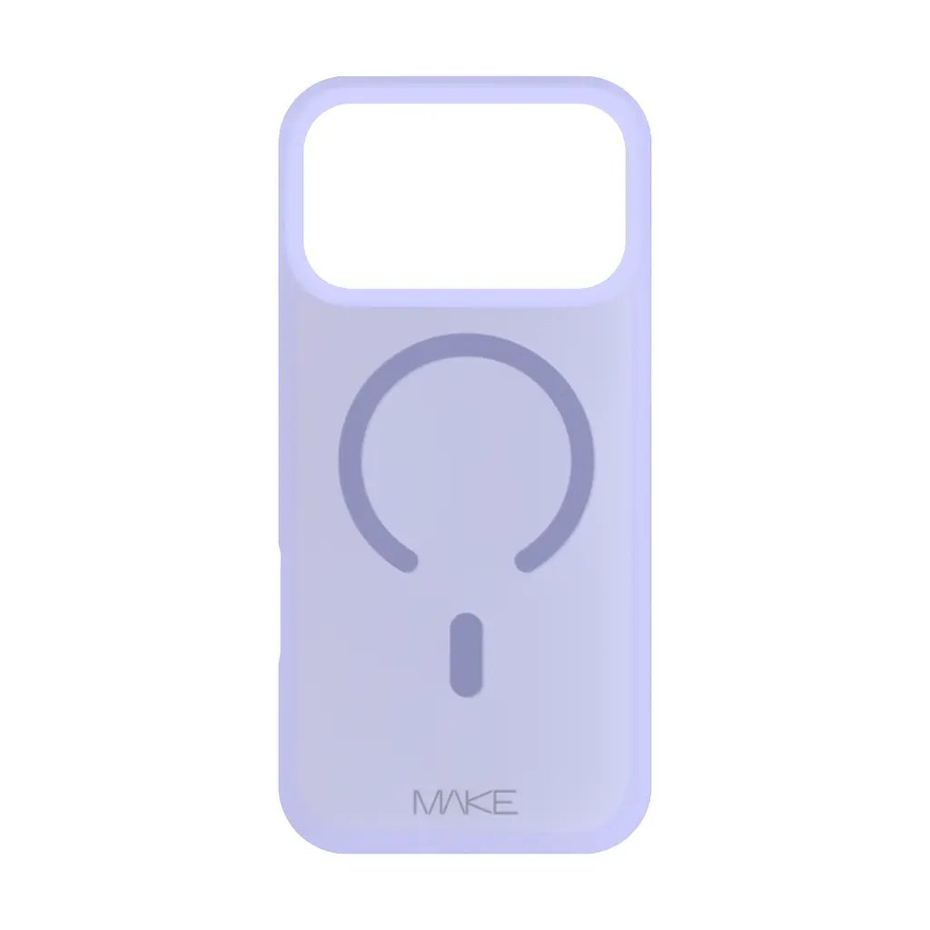 Чохол MAKE Apple iPhone 17 Pro Max Silicone Aura Magnet Lavender - фото 4