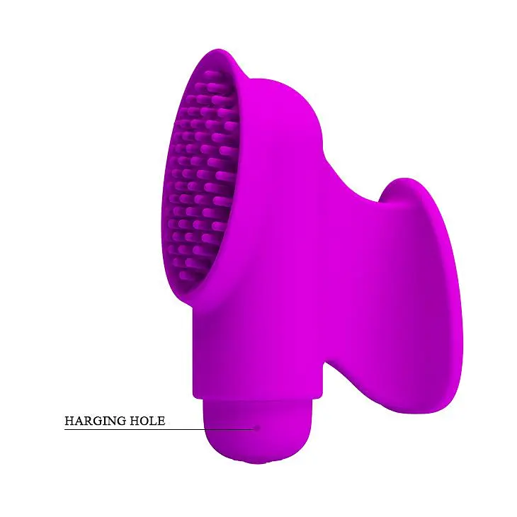 Вібратор Pretty Love Freda 7 см фіолетовий - фото 7