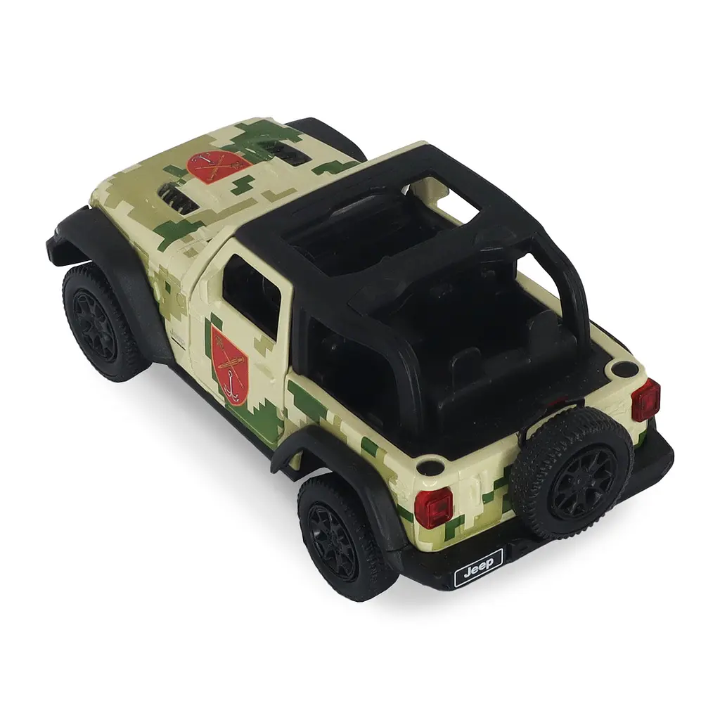 Автомодель серии Шевроны Героев - Jeep Wrangler Rubicon - ОК Юг - фото 7