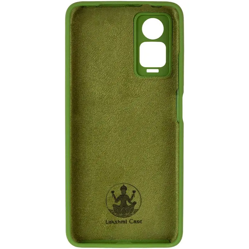 Чохол Silicone Cover Ummi Lakshmi Full Camera (AA) для Xiaomi Redmi Note 12 Pro 4G Зелений / Dark green - фото 3