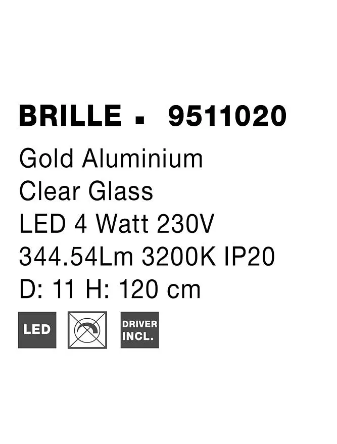 Підвіс Nova Luce BRILLE 9511020 - фото 6