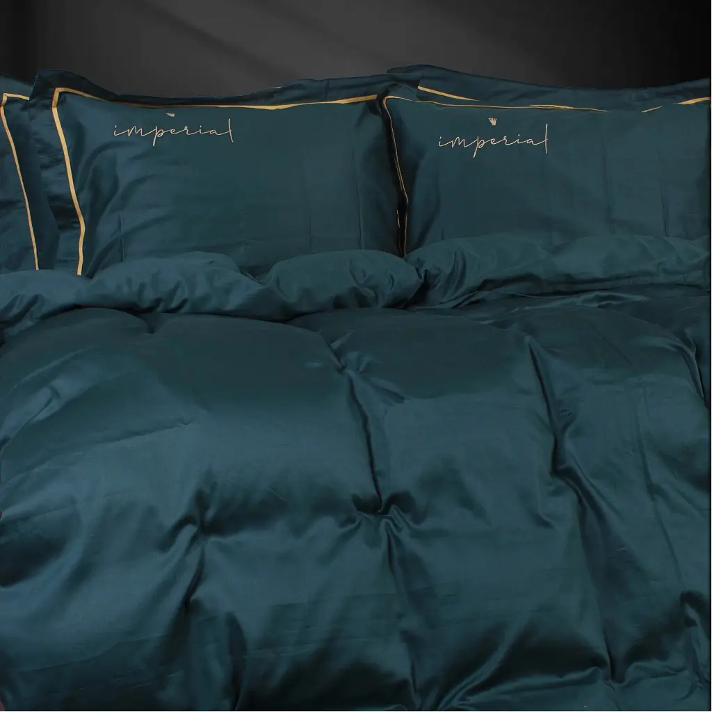 Постільна білизна MirSon Сатин Imperial Satin Catania 143х210 полуторний (2200007178308) - фото 10