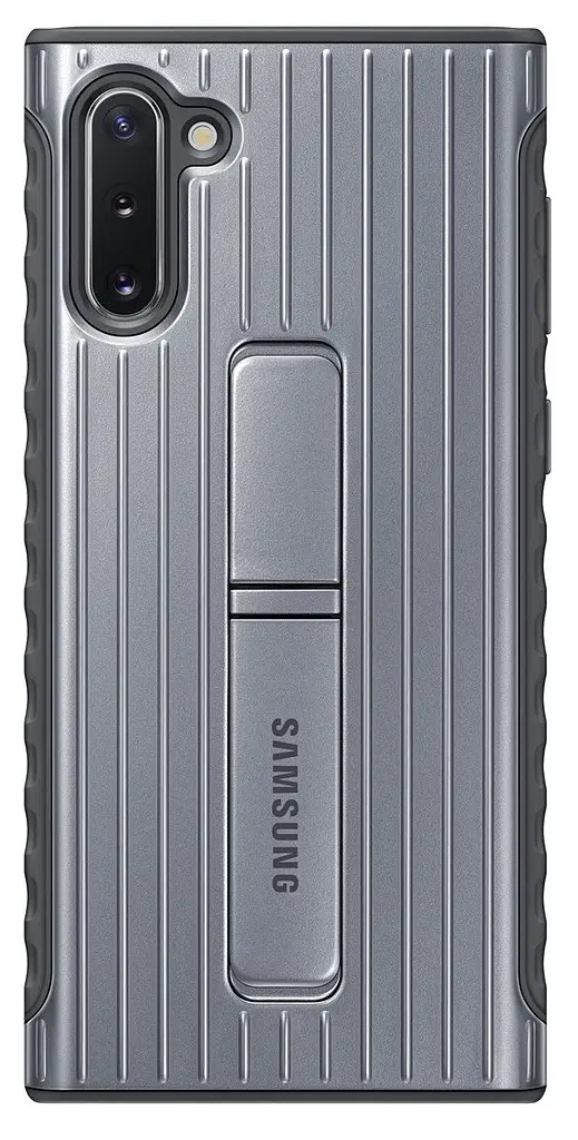 Чохол оригінальний із підставкою Official Protective Standing Cover EF-RN970CSEGRU для Samsung Galaxy Note 10 Silver
