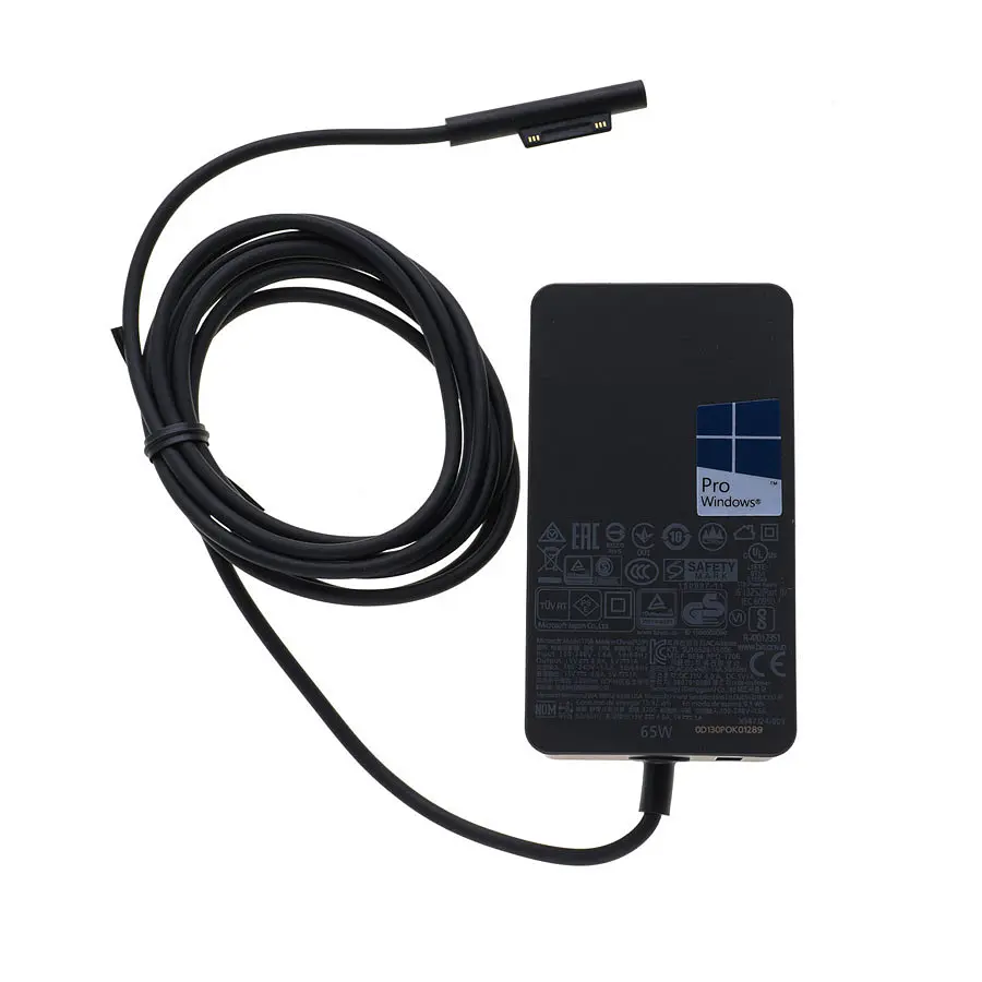 Блок живлення для планшета MICROSOFT 15V 4A 65W 6pin Чорний (без кабелю!) (Surface Pro 5 Pro 6 Pro 4 Pro3 Book) - фото 2