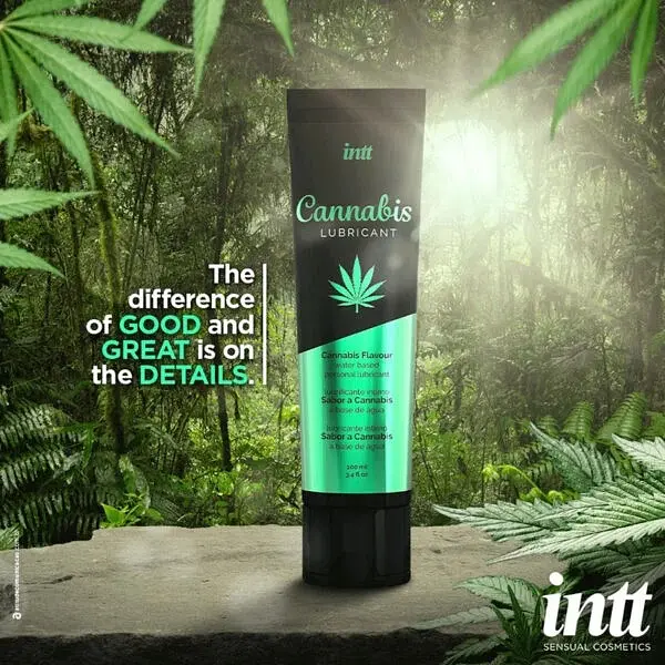 Лубрикант на водній основі Intt Cannabis (100 мл) Intt SO2931 93041 - фото 3