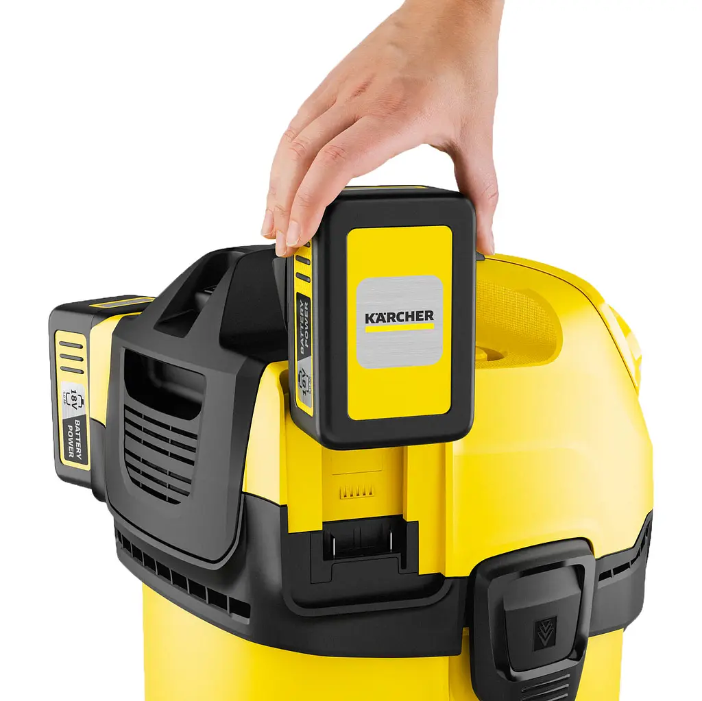 Аккумуляторный пылесос Karcher WD 4-18 Dual (1.628-600.0) - фото 2