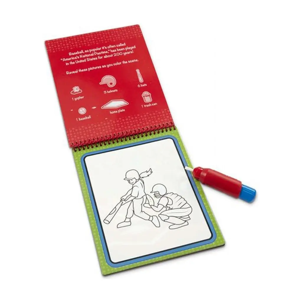 Набір для творчості Melissa & Doug Чарівна водна розмальовка Спорт (MD30175) - фото 2