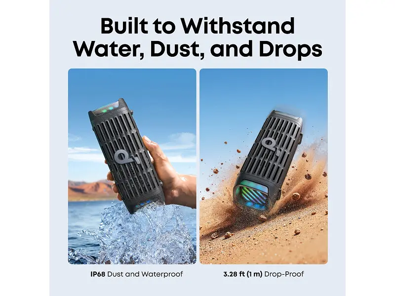 Портативна акустика ANKER SoundCore Boom 3i Black (D5100010) - фото 7