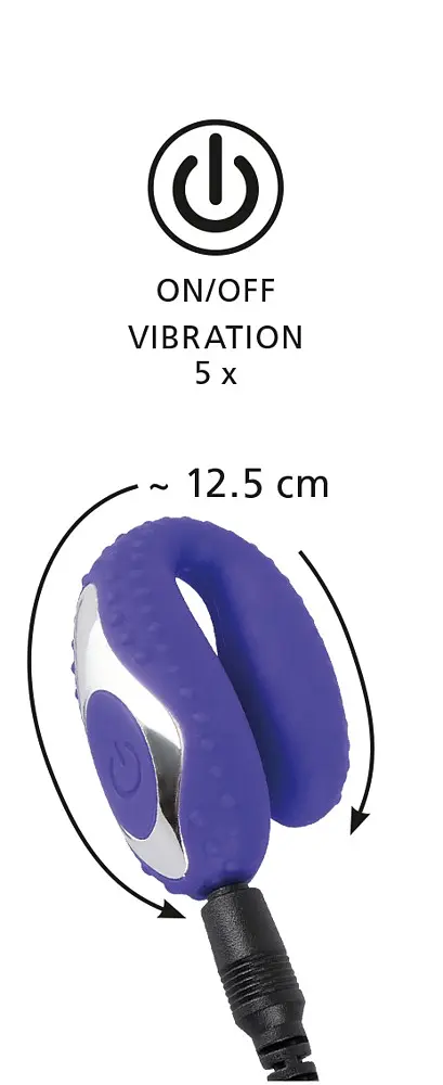 Hi-tech вібратор - Rechargeable Blow Job Vibrator Purple - фото 8