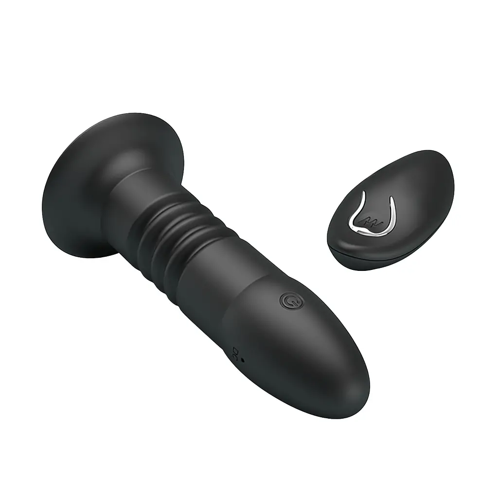 Анальна пробка - Mr.Play Remote Control Vibrating Anal Plug - фото 4