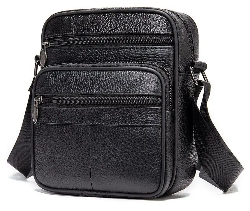 Сумка кожаная мужская Vintage 19х16х4 см sum0012896 - фото 2