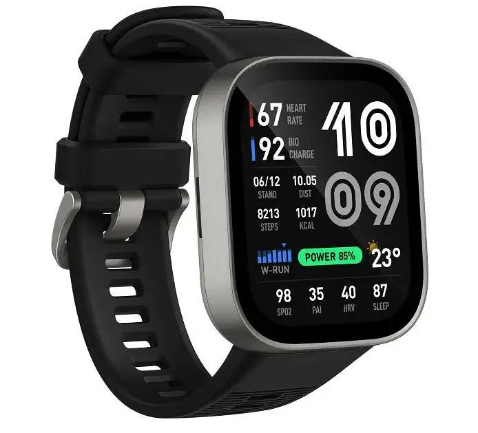 Розумний годинник Amazfit Bip Max (W2568AP1N) сріблястий - фото 3
