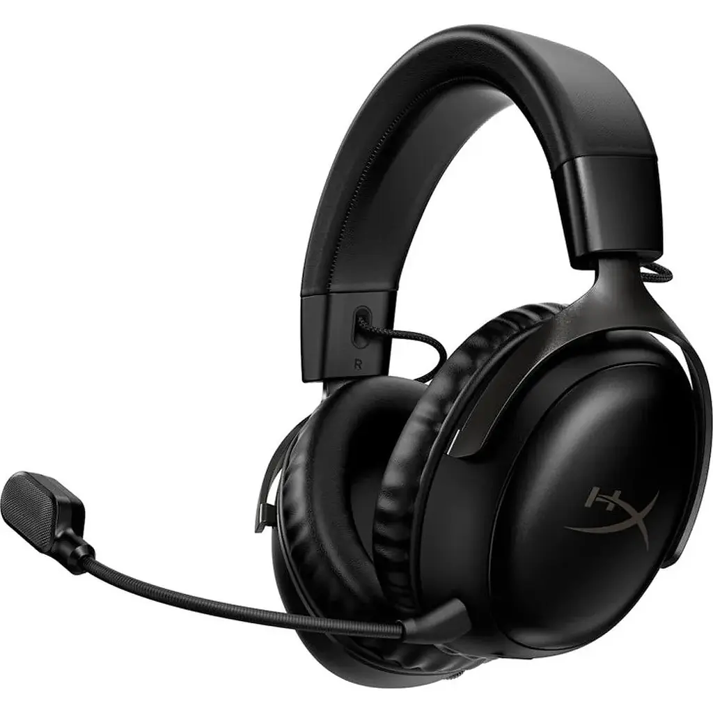 Навушники бездротові ігрові HyperX Cloud III S Wireless (A59YZAA) чорні - фото 2