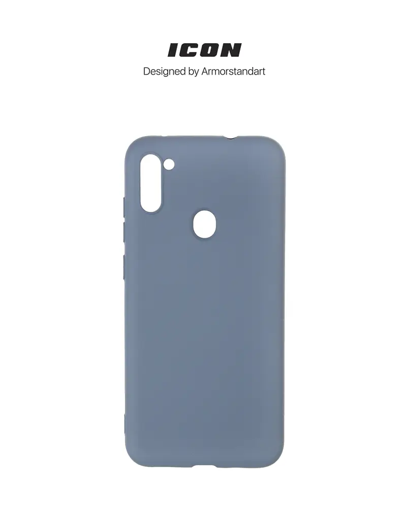 Чехол ArmorStandart ICON для Samsung A11 (A115)/M11 (M115) Camera cover Blue (ARM67490) - фото 3