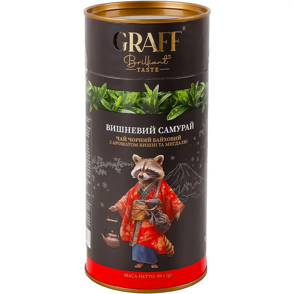 Чай чорний Graff Cherry Samurai 80 г - фото 2