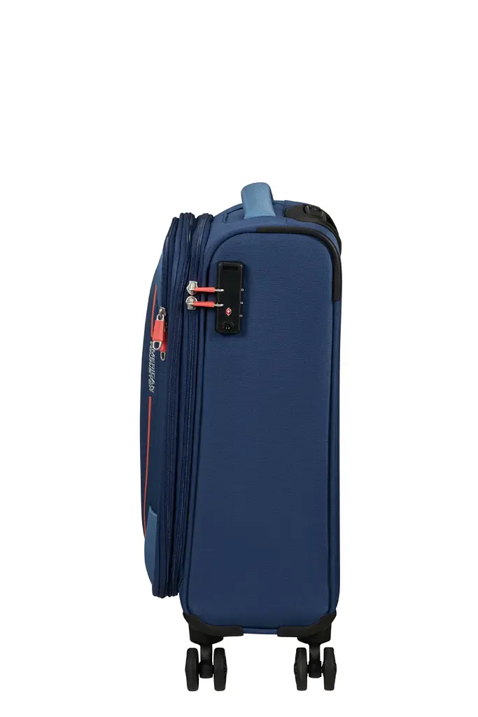 Валіза American Tourister PULSONIC COMBAT NAVY 55x40x23(26) 55 См MD6*41001 - фото 8